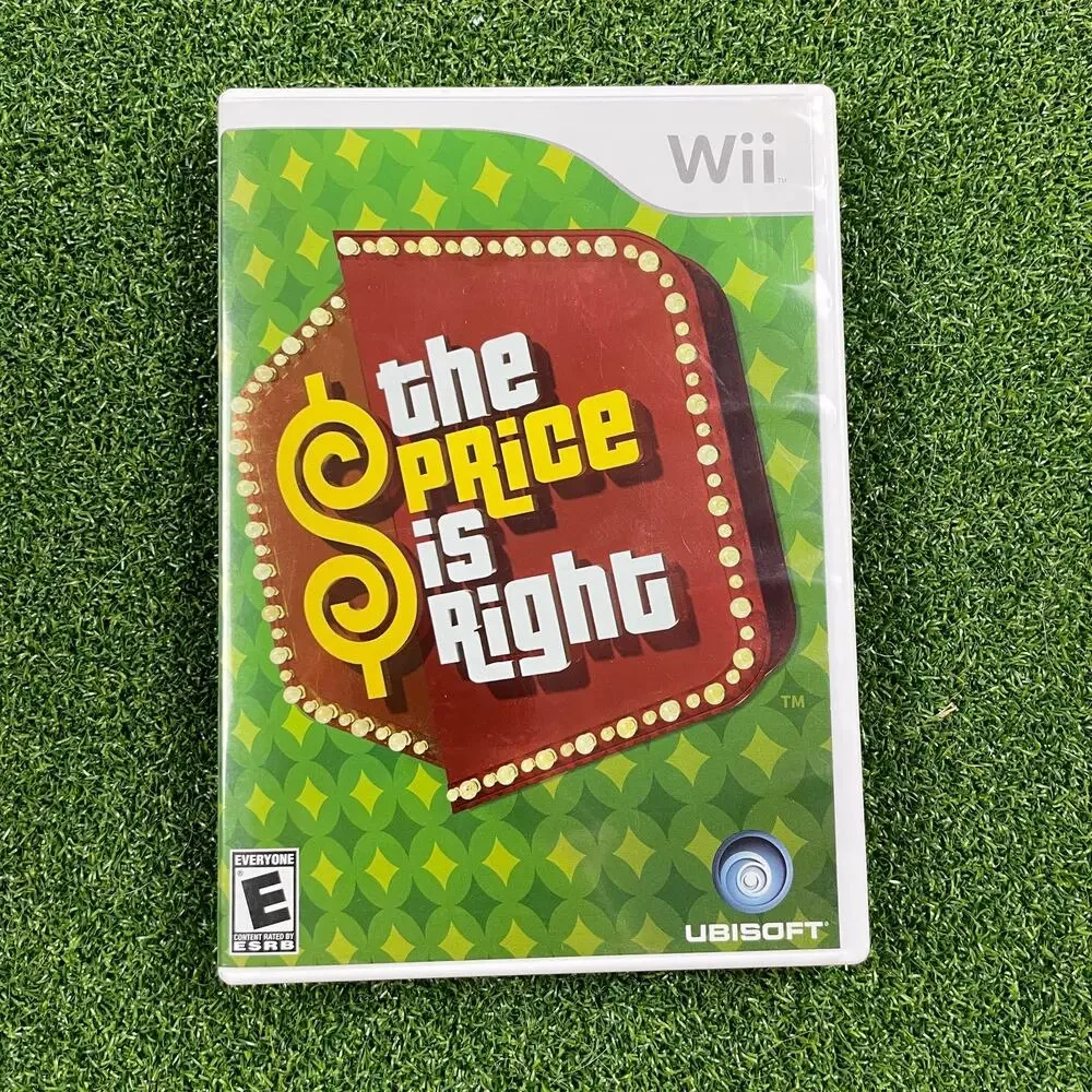 The Price is Right (Nintendo Wii, 2008) Complete with Manual
